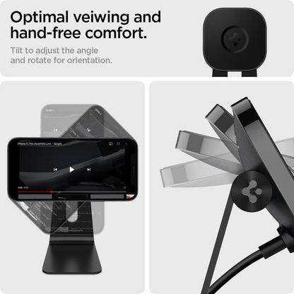 OneTap Pro S310W Wireless Magnetic Charging Stand Black