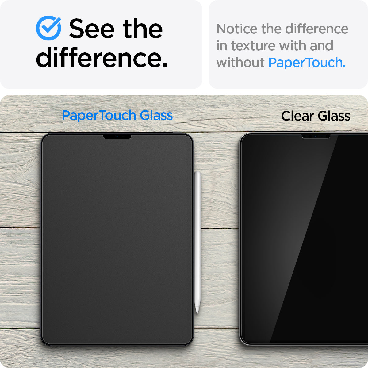 iPad Pro Series Paper Touch EZ Fit Screen Protector for iPad Pro 11-inch and 12.9-inch