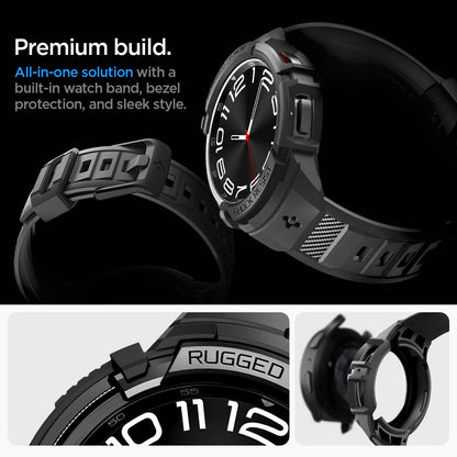 Spigen Rugged Armor Pro Galaxy Watch Case Band