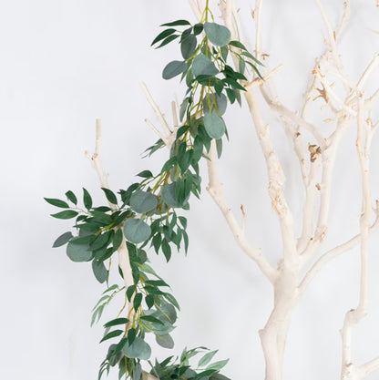 Artificial Eucalyptus Wreaths Garland 180cm Fake Leaves for Decoration
