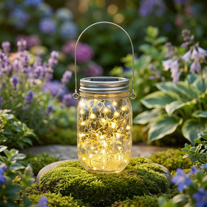 Solar Mason Jar Fairy Lights Lid 70x15mm