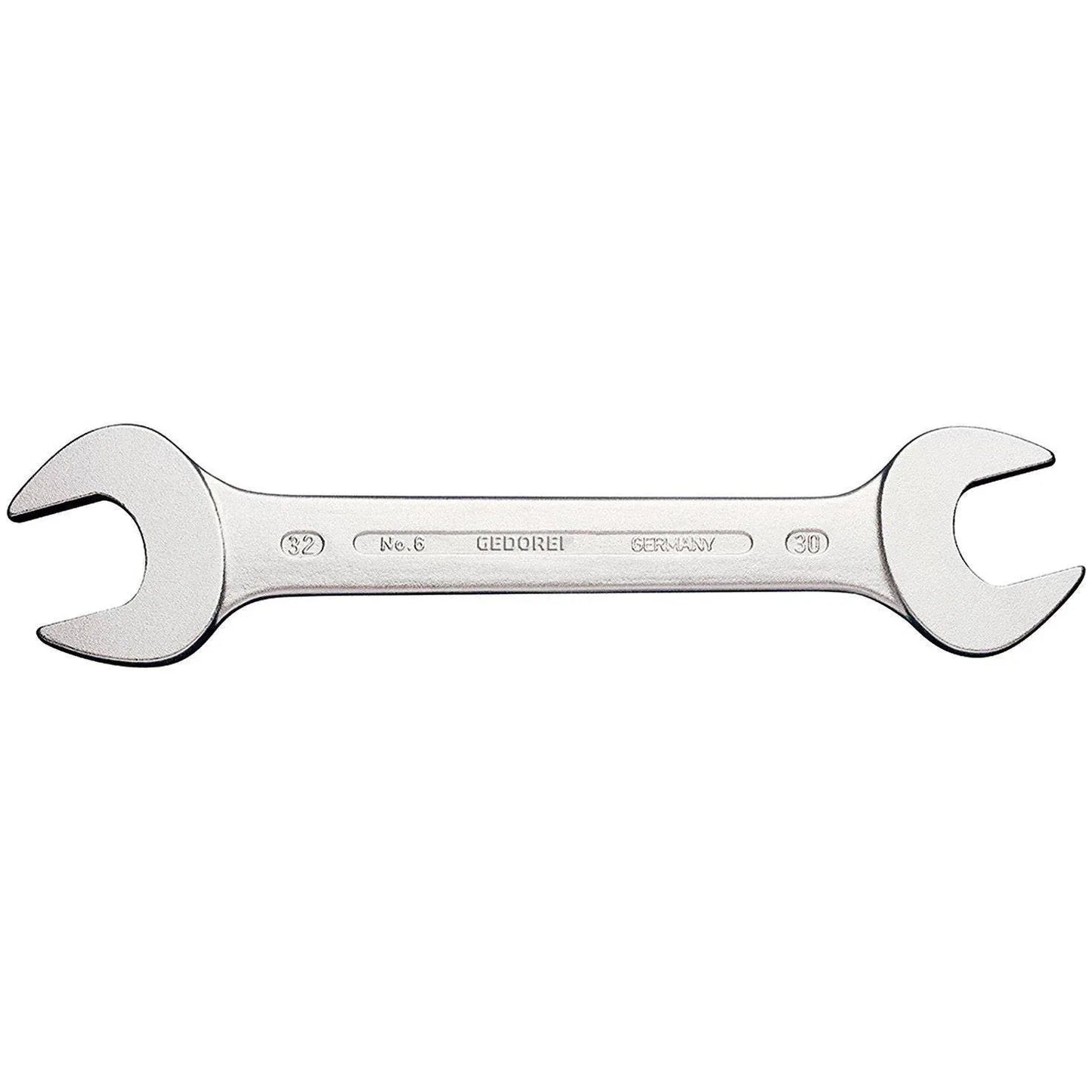 Gedore 10x12mm Double-Ended Metric Open Ring Spanner - Flat-Headed, Anti-Glare - Gomix Brands Outlet