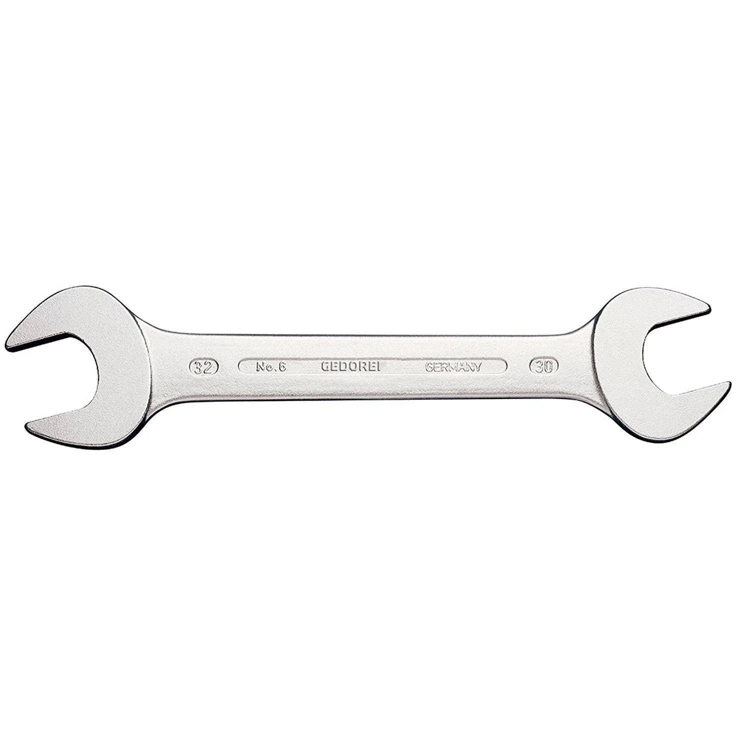 Gedore 10x12mm Double-Ended Metric Open Ring Spanner - Flat-Headed, Anti-Glare - Gomix Brands Outlet