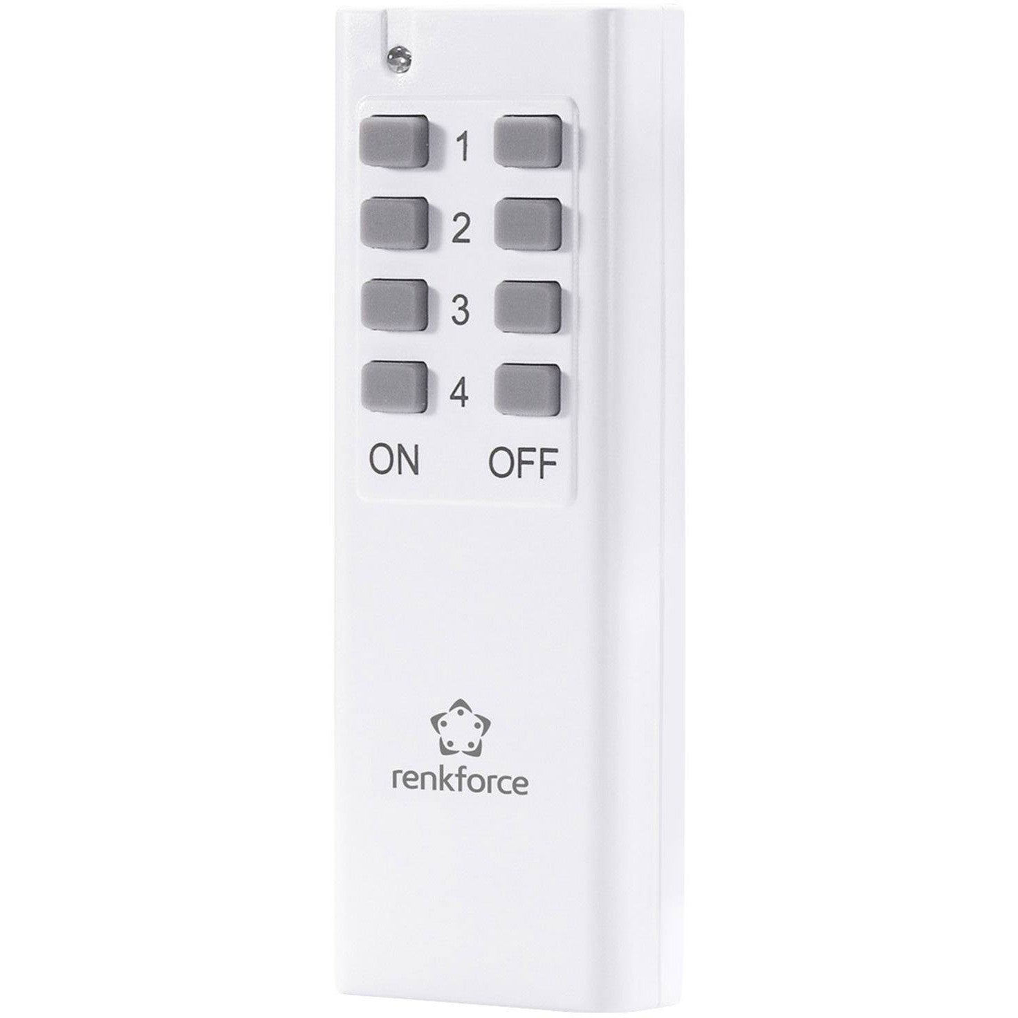 Renkforce 4-Channel 433MHz Wireless Indoor Remote Control for Radio Sockets
