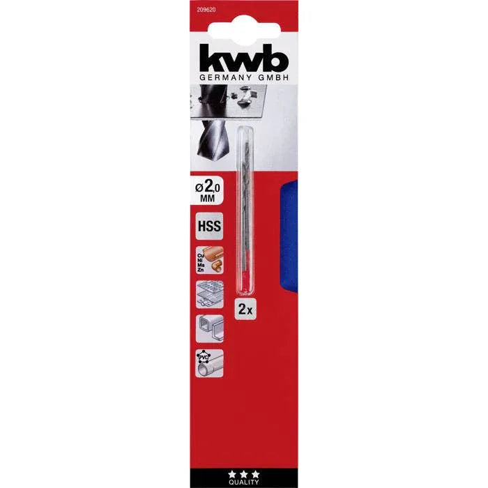 KWB HSS Twist Drill Bit DIN 338 Cylinder Shank - Gomix Brands Outlet