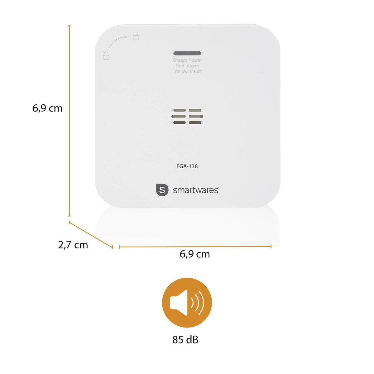 Smartwares FGA-13800 Carbon Monoxide Detector