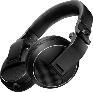 Pioneer DJ HDJ-X5-K Professional Over-Ear DJ Headphones - Wired, Foldable, Black