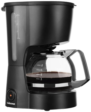 Tristar CM-1246 Compact 6-Cup Filter Coffee Maker with Keep-Warm & Drip Stop