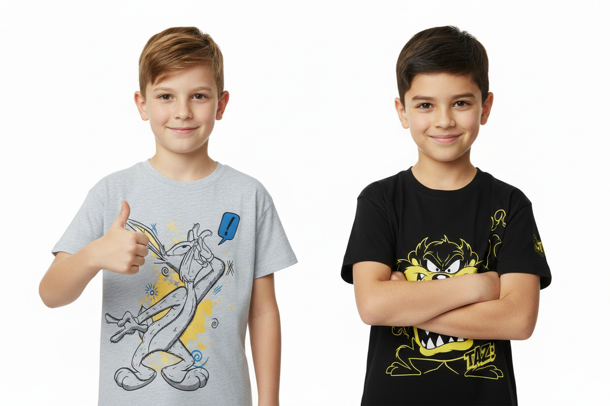 Boys' T-Shirt 2-Pack Looney Tunes
