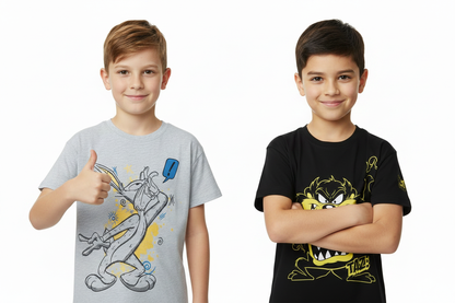 Boys' T-Shirt 2-Pack Looney Tunes