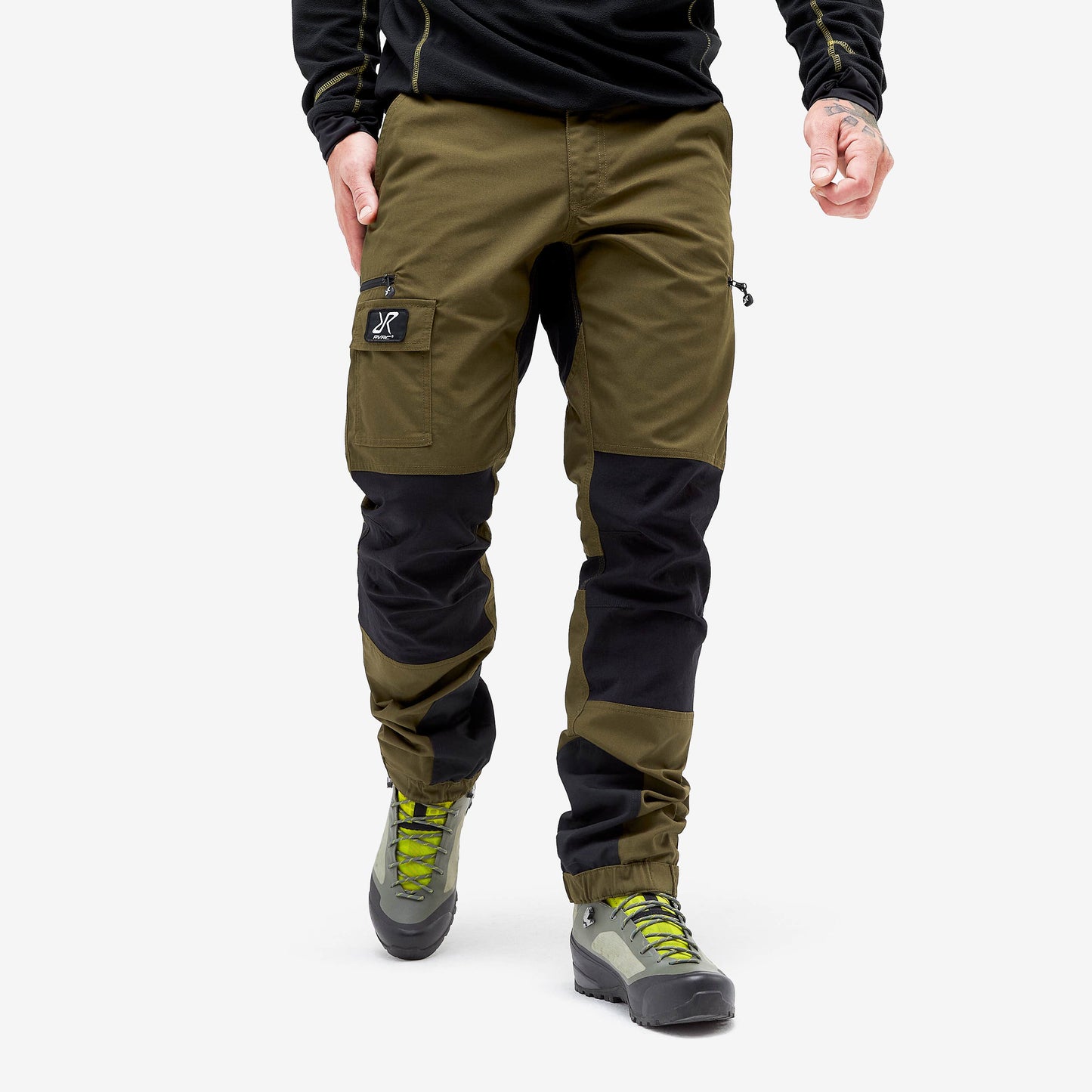 Men's Nordwand Outdoor Hiking Trousers - Durable Stretch Water-Resistant Pants