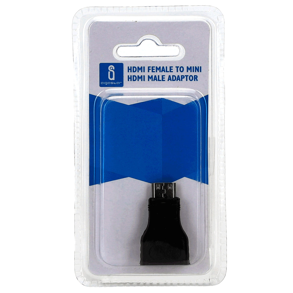 Aigostar 84142 HDMI Female to Mini HDMI Male Adapter Black