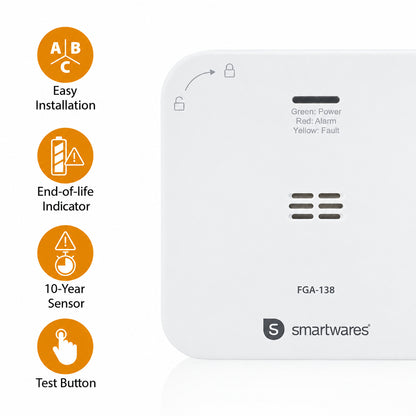 Smartwares FGA-13800 Carbon Monoxide Detector