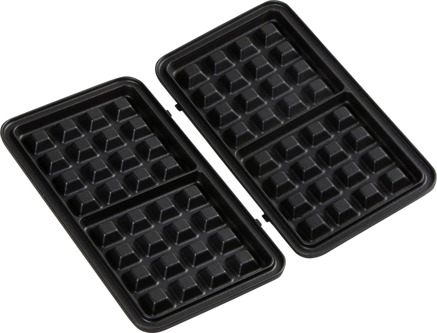 Domo DO9136C 3-in-1 Sandwich Waffle Grill Toaster, Removable Non-Stick Plates