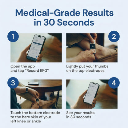 Kardia KardiaMobile 6L 6-Lead Personal EKG Device