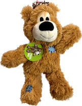 KONG Wild Knots Durable Bear Squeak Dog Toy for Medium Large Dogs