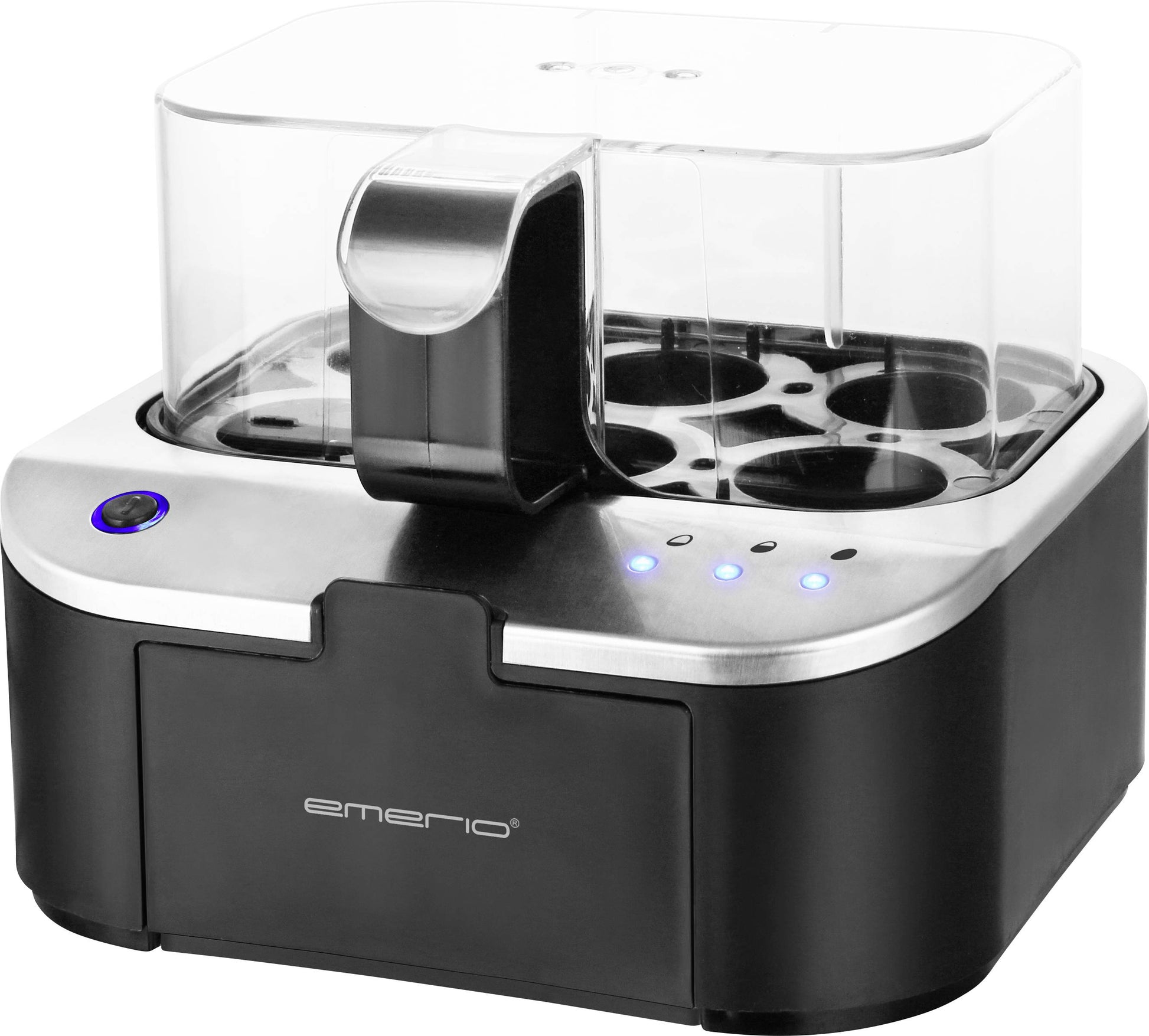 EMERIO EB-123177.1 Egg Boiler 400W Black Silver