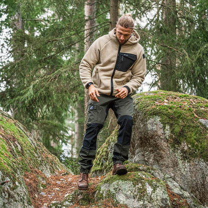 Men's Nordwand Outdoor Hiking Trousers - Durable Stretch Water-Resistant Pants