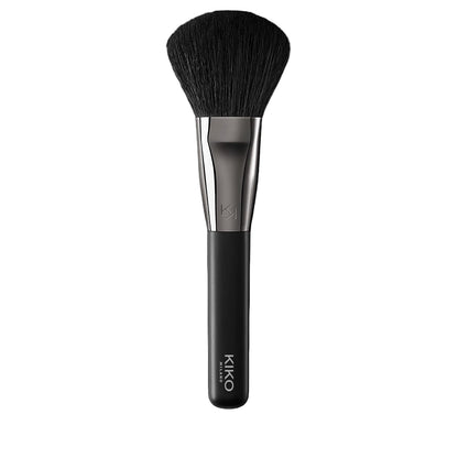 KIKO MILANO Face 10 Angled Blush Bronzer Highlighter Brush Natural Fibers