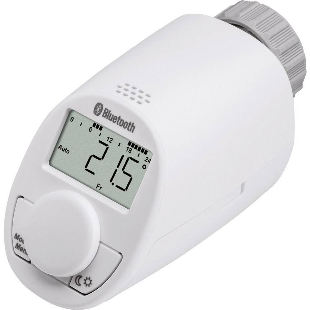 Eqiva Bluetooth Smart Radiator Thermostat – Compact Energy‑Saving App‑Controlled Device