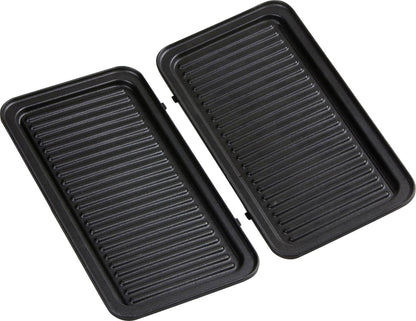 Domo DO9136C 3-in-1 Sandwich Waffle Grill Toaster, Removable Non-Stick Plates