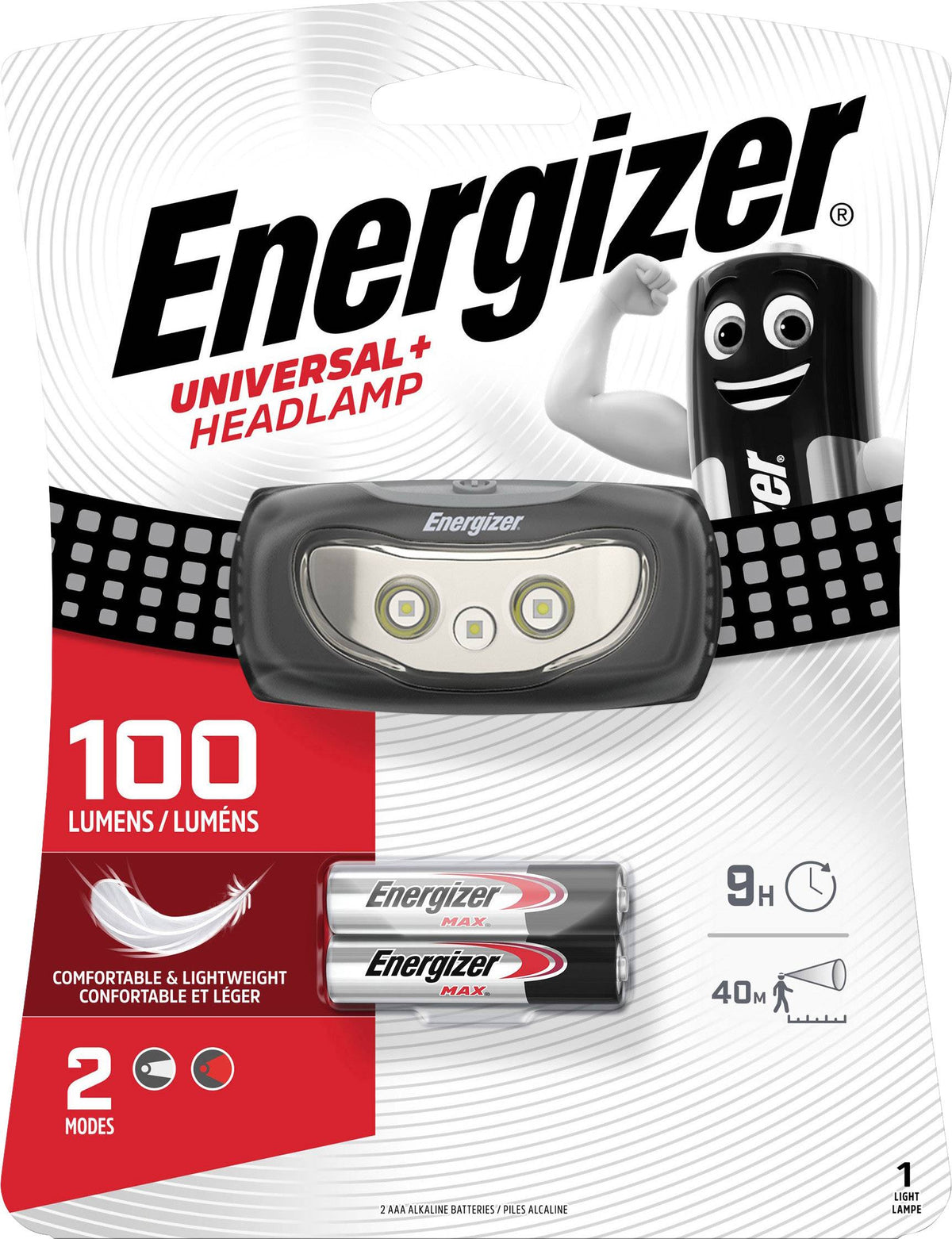 Energizer Universal Plus LED Headlamp 100 lm E301659800