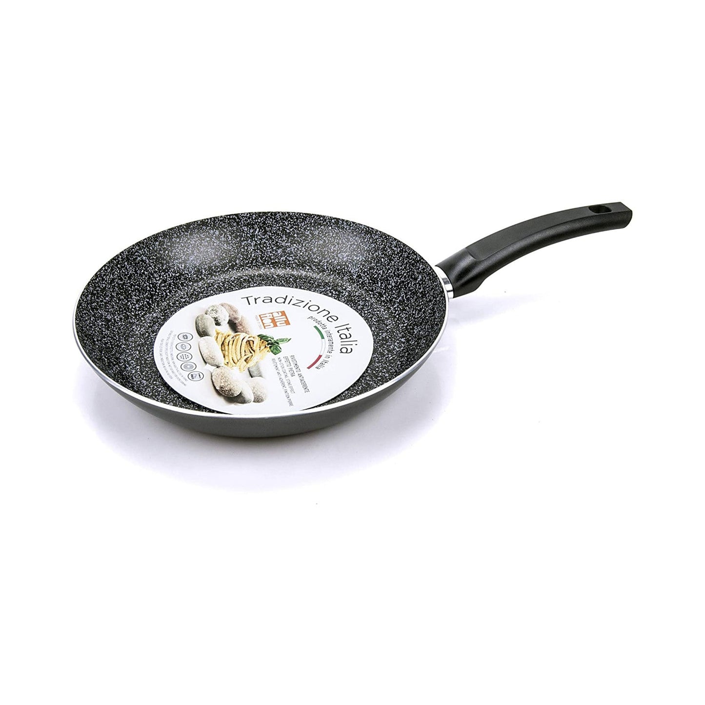 Alluflon Black 24 cm Non‑Stick Aluminum Frying Pan for Induction