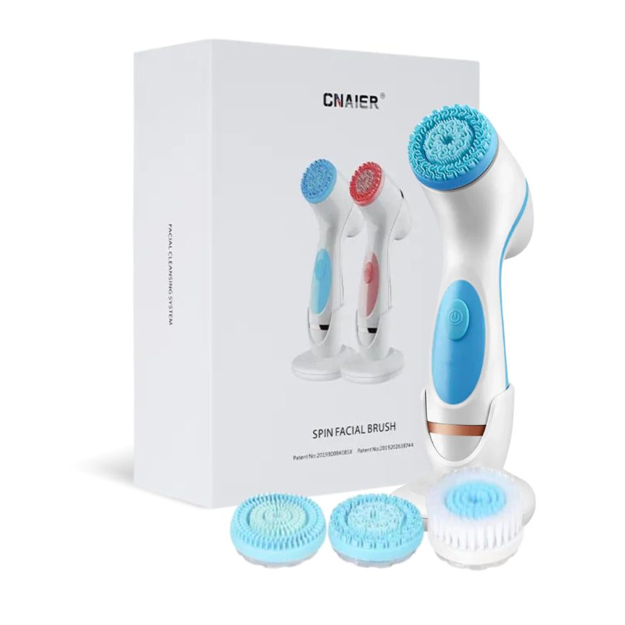 4 in 1 Electric Facial Cleansing and Massage Brush