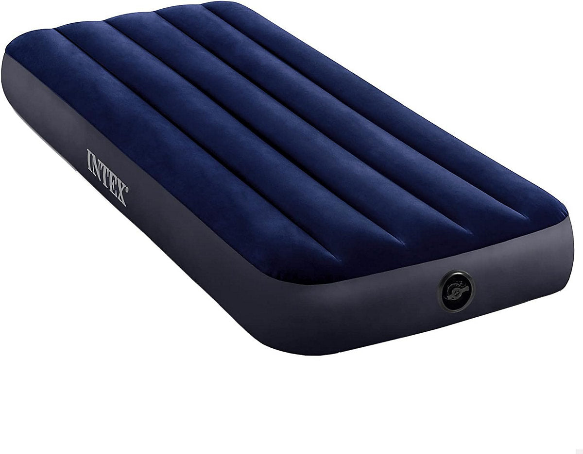 Intex Dura-Beam Standard Downy Airbed - Comfortable Single Portable Mattress
