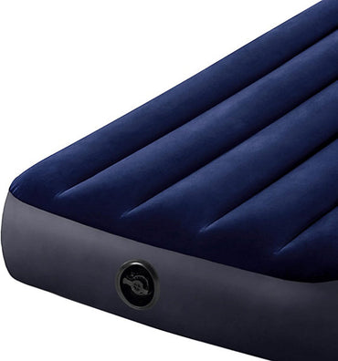 Intex Dura-Beam Standard Downy Airbed - Comfortable Single Portable Mattress