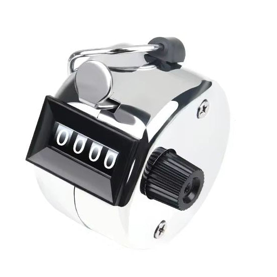 Digital Hand Tally Counter Manual Clicker 4-Digit for Golf, Events, Inventory