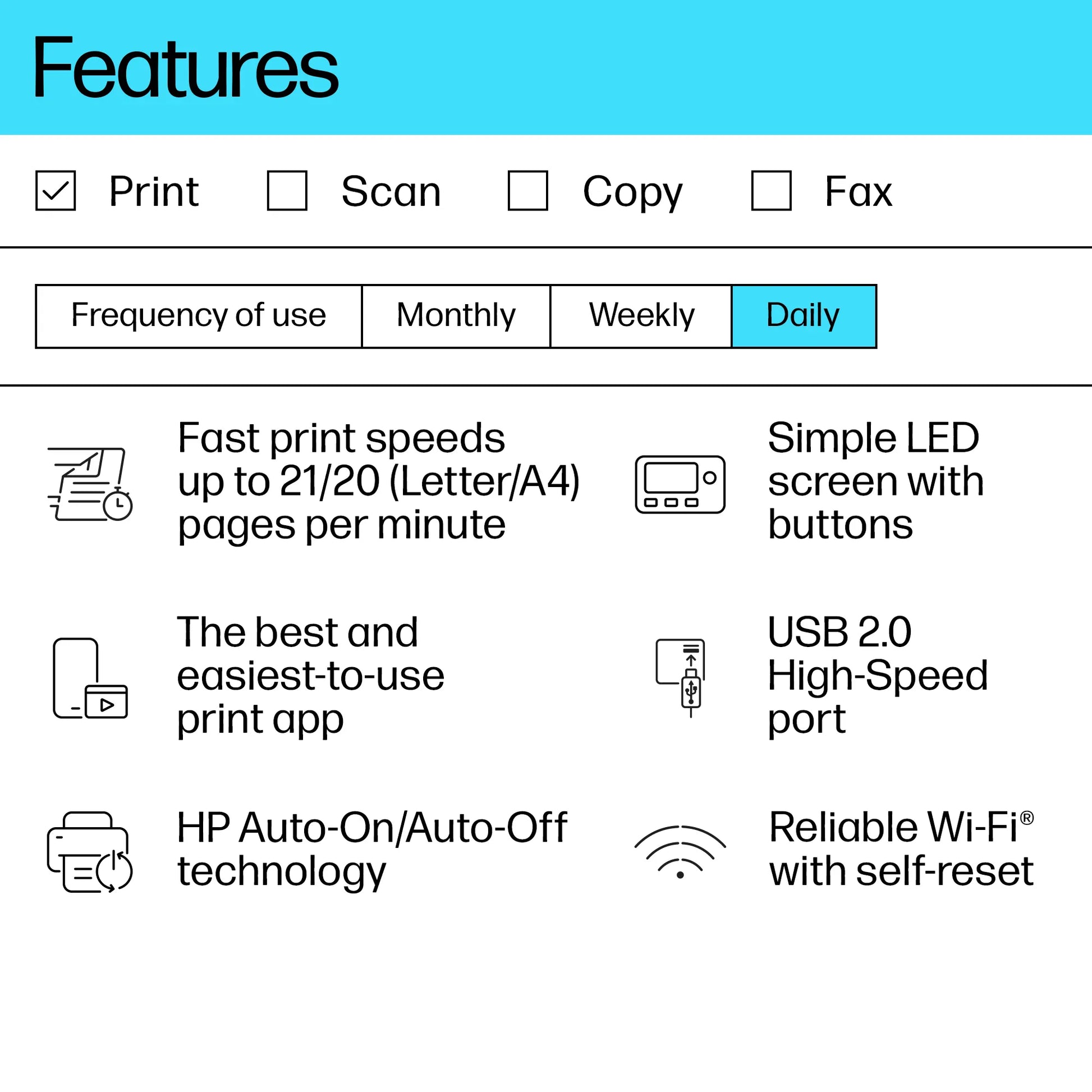 HP LaserJet M110w Wireless Monochrome Printer: Compact, Fast, Mobile Printing Solution