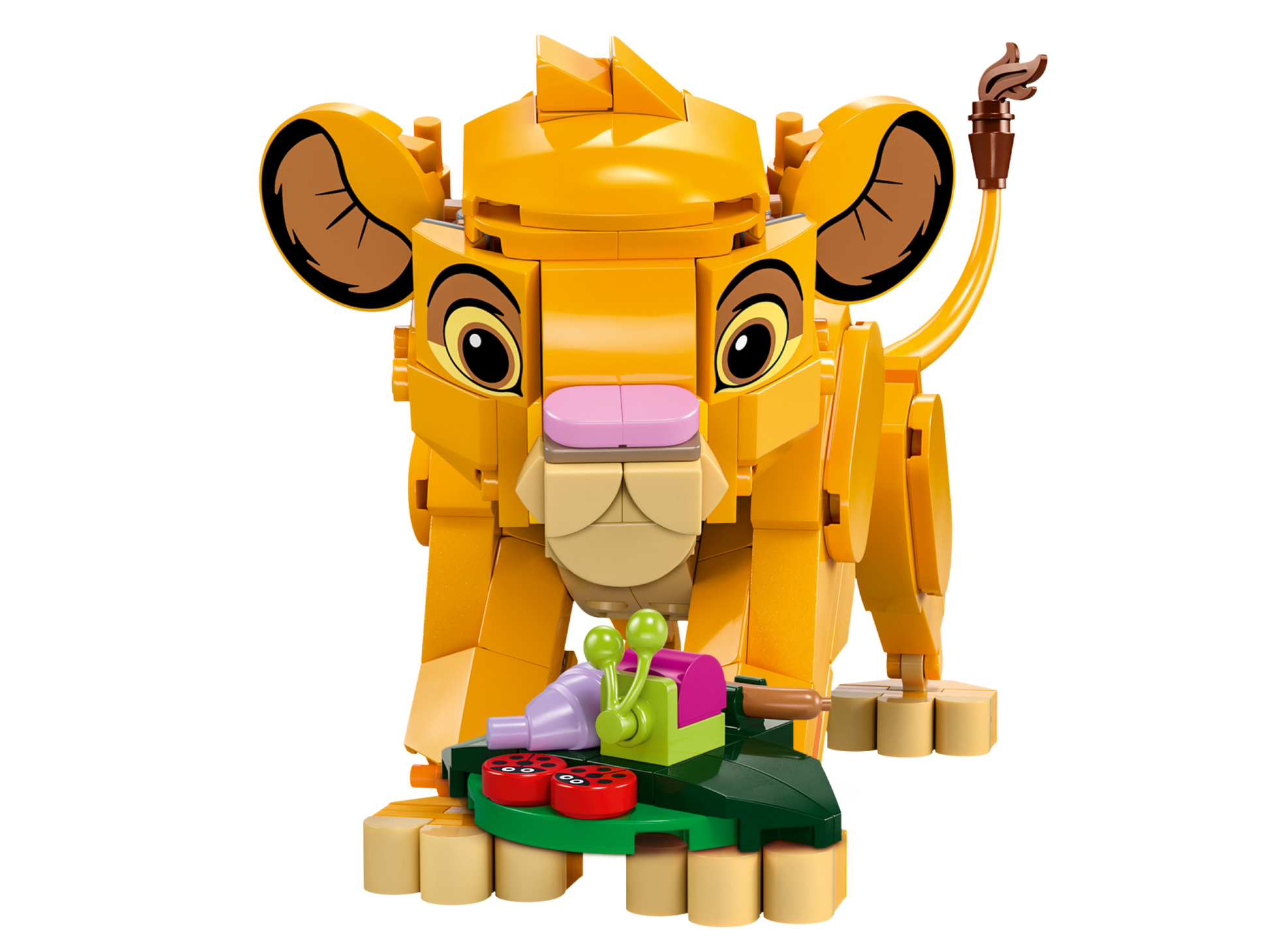 LEGO Disney Simba Lion King Cub 43243 Building Toy Set for Ages 6+