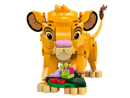 LEGO Disney Simba Lion King Cub 43243 Building Toy Set for Ages 6+