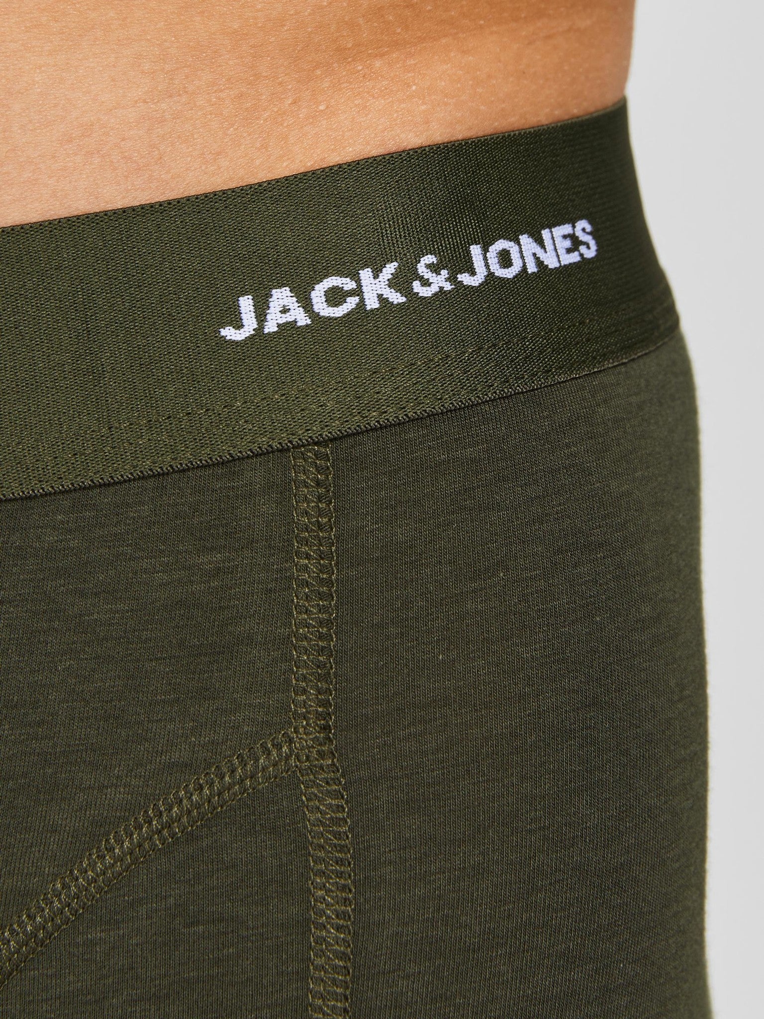 Jack & Jones Men's Bamboo Blend Boxer Trunks 3-Pack – Ultimate Comfort & Fit