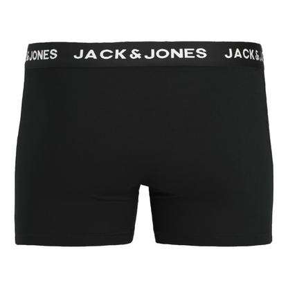 Comfortable 7-Pack Black Jersey Stretch Trunks for Men - Daily Essential Underwear