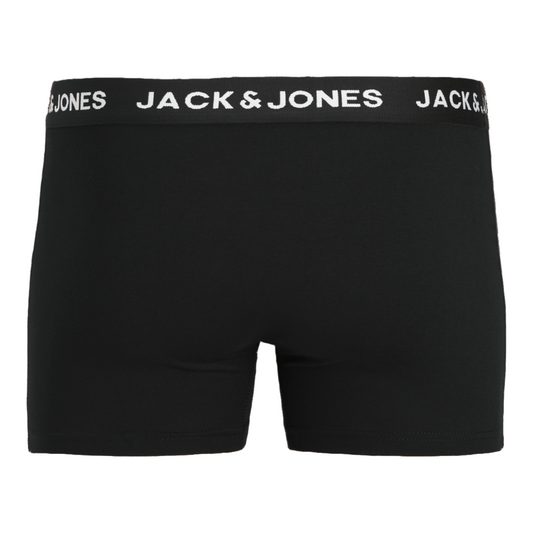 Comfortable 7-Pack Black Jersey Stretch Trunks for Men - Daily Essential Underwear