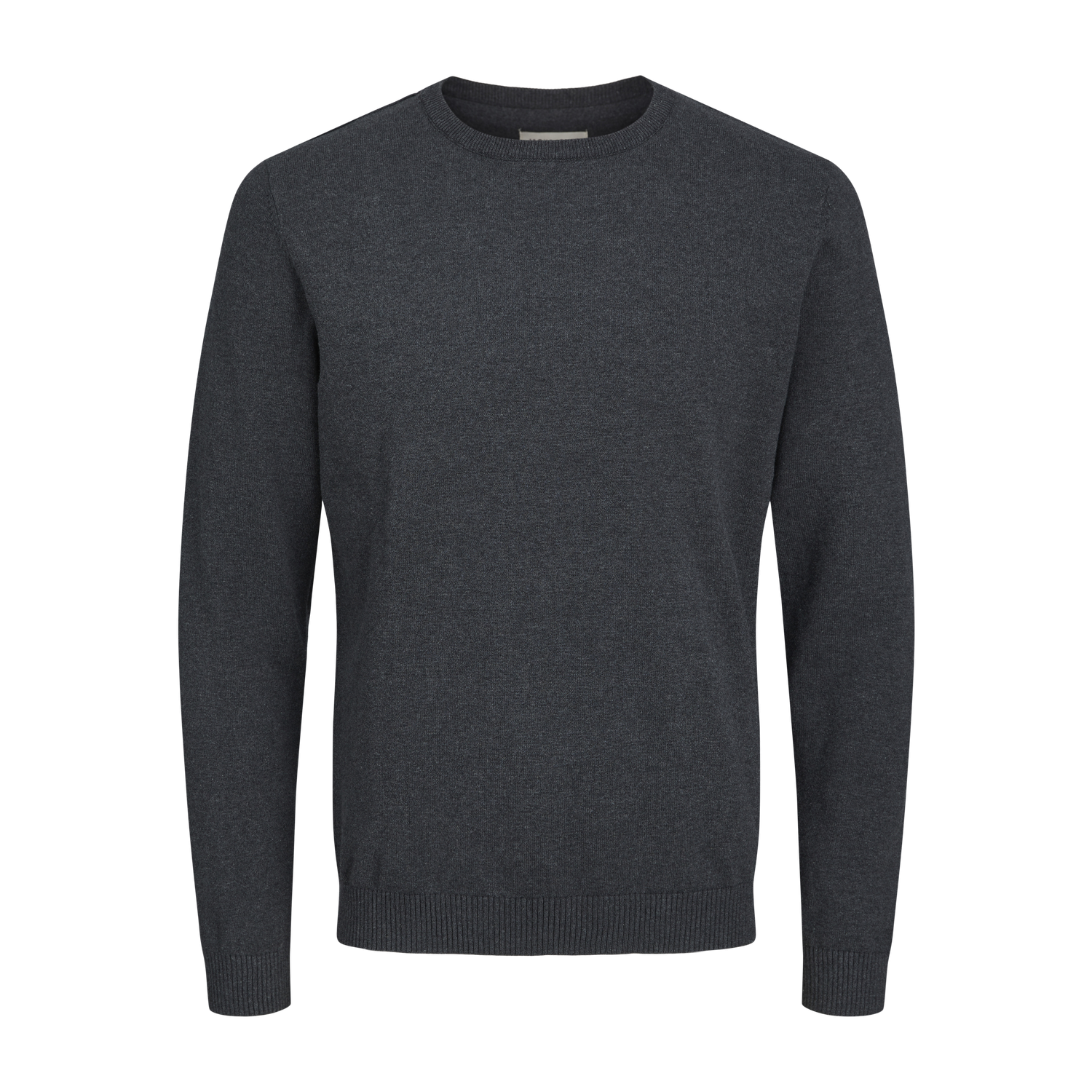 Men's Soft Organic Cotton Crew Neck Knitted Pullover Sweater by Jack & Jones