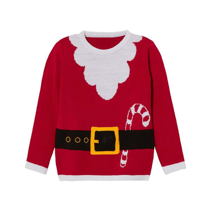 Kids' Luminous Musical Christmas Sweater – Festive Light-Up Holiday Jumper