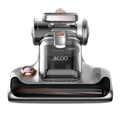 JIGOO T600 Dual-Cup Smart Bed Vacuum Cleaner Grey
