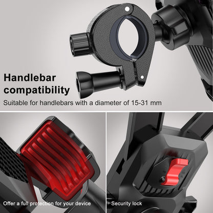JOYROOM JR-ZS288 Universal Motorcycle Bike Phone Mount