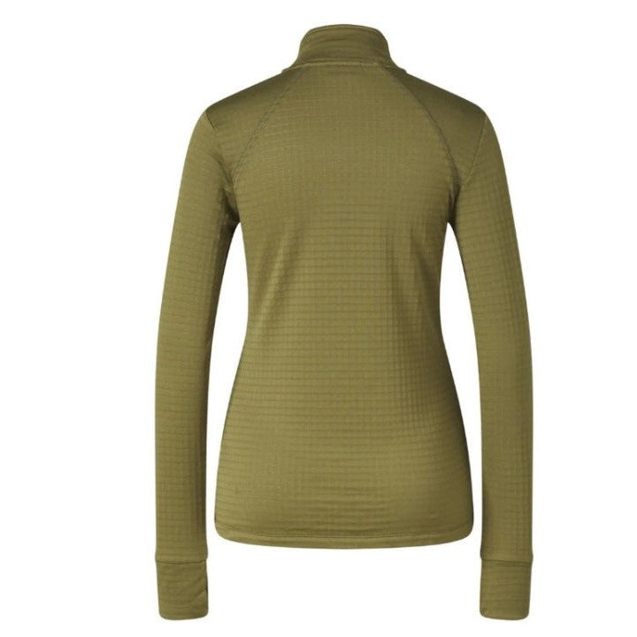 Crivit Women's Thermal Shirt Long Sleeve Khaki M