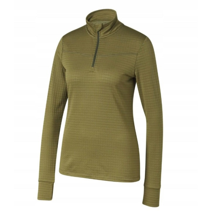 Crivit Women's Thermal Shirt Long Sleeve Khaki M