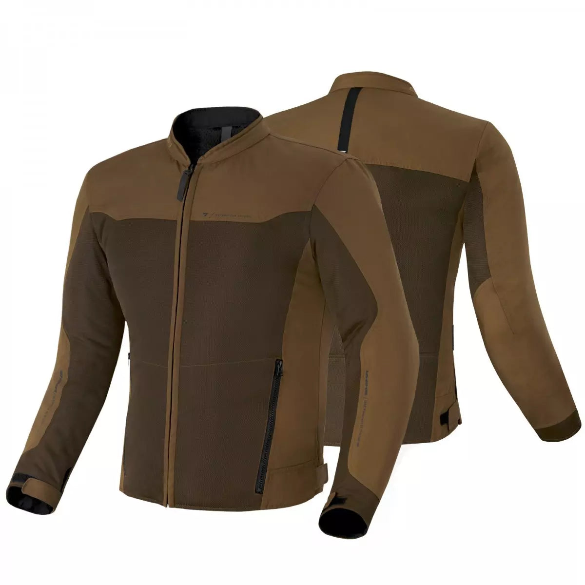 Shima Openair Summer Brown Textile Motorcycle Jacket - Ventilated, Comfortable, Protective
