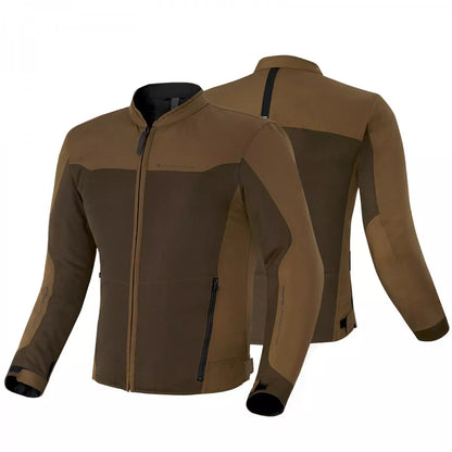 Shima Openair Summer Brown Textile Motorcycle Jacket - Ventilated, Comfortable, Protective
