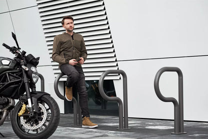 Shima Openair Summer Brown Textile Motorcycle Jacket - Ventilated, Comfortable, Protective