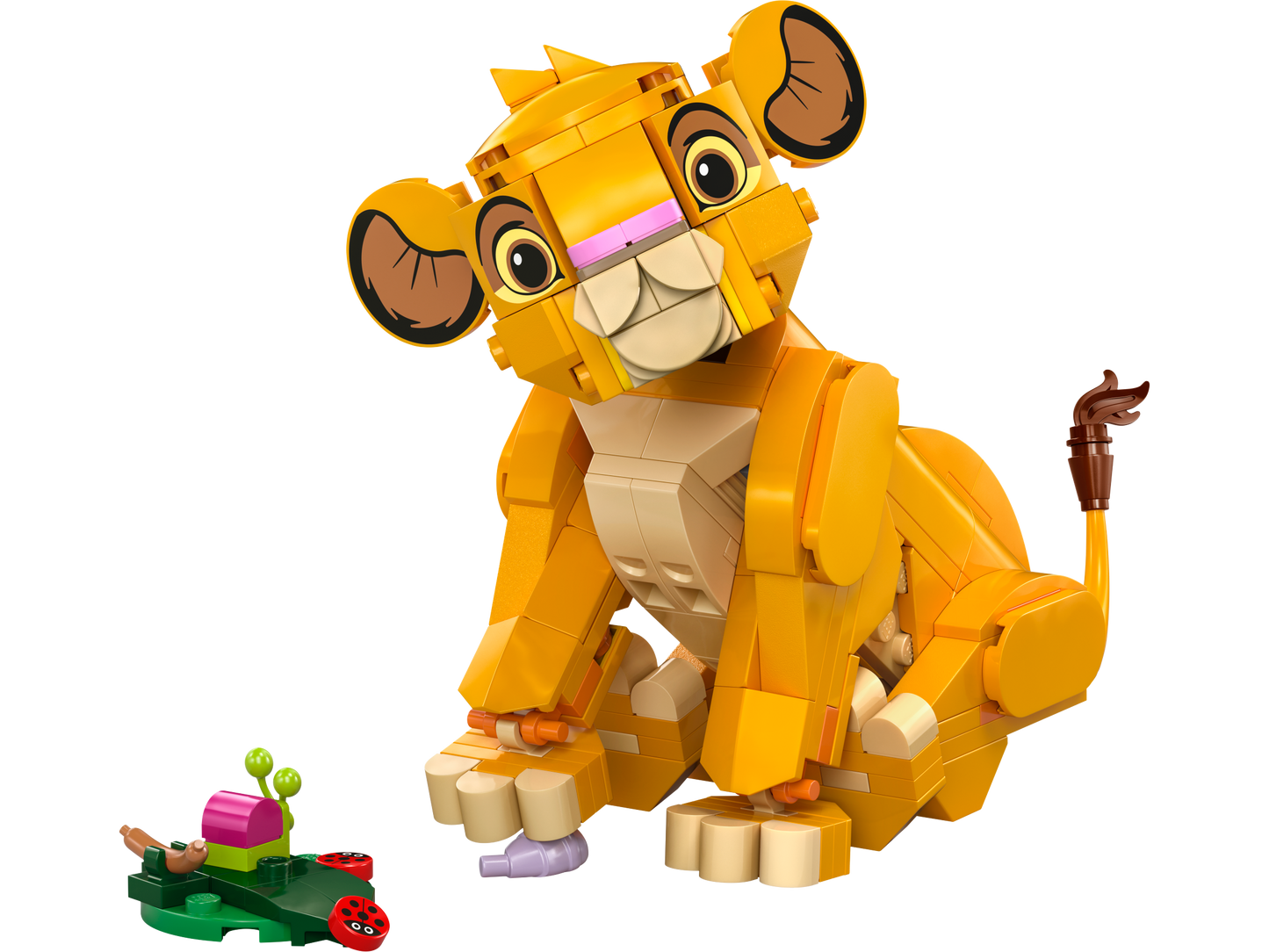 LEGO Disney Simba Lion King Cub 43243 Building Toy Set for Ages 6+