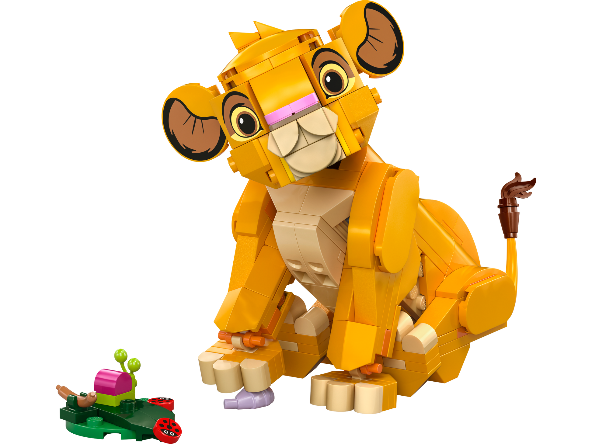 LEGO Disney Simba Lion King Cub 43243 Building Toy Set for Ages 6+