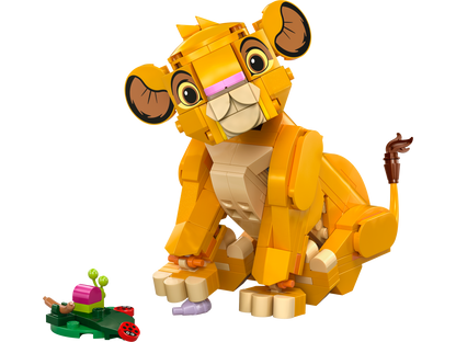 LEGO Disney Simba Lion King Cub 43243 Building Toy Set for Ages 6+