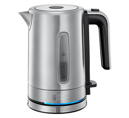 Russell Hobbs Compact Home Kettle Brushed Steel 0.8L 2400W